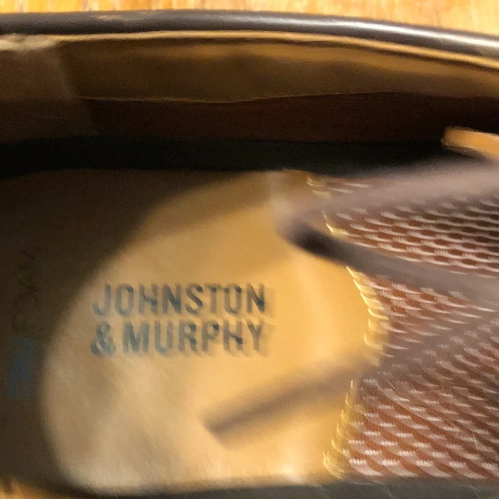 Johnston & Murphy Men's Casual Leather Derby Shoes - Tan
